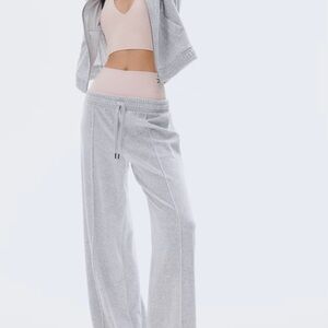 H&M 2 PIECES 
Light Gray Track Pants and Jacket